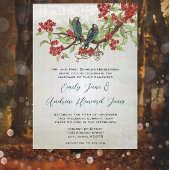  Tortelduifjes Boho Wedding Invitations Kaart