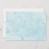 Tortelduifjes Bridal Shower Invitations Kaart (Achterkant)