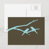 Tortelduifjes Briefkaart (Voorkant / Achterkant)