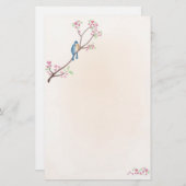 Tortelduifjes Briefpapier (Voorkant / Achterkant)