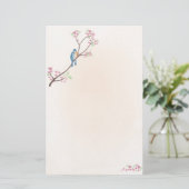 Tortelduifjes Briefpapier (Staand voorkant)