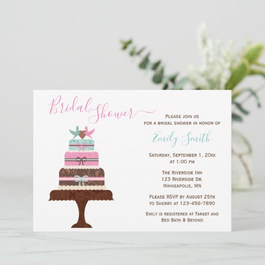 Tortelduifjes bruiloft | Aangepast Vrijgezellenfee Kaart (Staand voorkant)