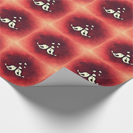 Tortelduifjes Cadeaupapier (Hoek)