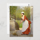 Tortelduifjes - Caraud Briefkaart (Voorkant / Achterkant)