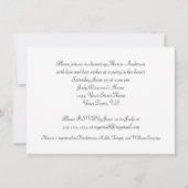 Tortelduifjes Cherry Blossoms Vrijgezellenfeest Ui Kaart (Achterkant)