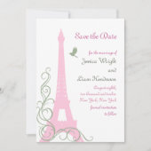 Tortelduifjes De datum opslaan Save The Date (Voorkant)