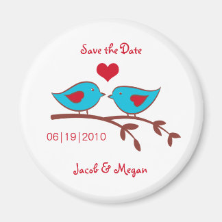 Tortelduifjes De datummagneet opslaan Magneet