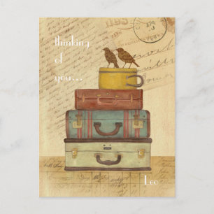 Tortelduifjes Denk aan uw Briefkaart