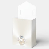 Tortelduifjes Diamond 60e Jubileum Feestgunsten Bedankdoosjes (Geopend)