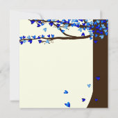 Tortelduifjes die harten afdekken kaart (Achterkant)