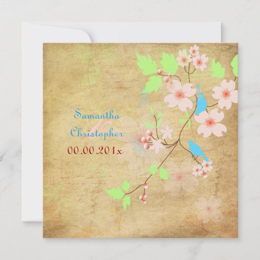 Tortelduifjes/diy fonts, et al. Kaart (Voorkant)