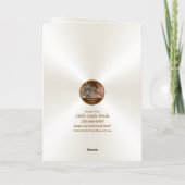 Tortelduifjes en Diamant 60e Jubileum Kaart (Achterkant)