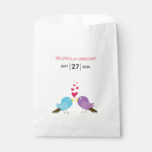 Tortelduifjes en harten bruiloft