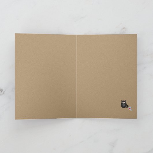 Tortelduifjes en Katten Brownstone Windows Valenti Notitiekaartje (Binnen)