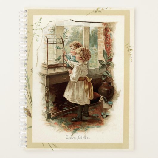 Tortelduifjes en kinderen reproductie planner (Voorkant)