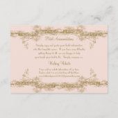 Tortelduifjes Etsen Glamoureuze  Rijden Info Informatiekaartje (Achterkant)