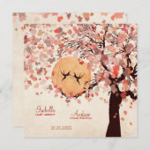 Tortelduifjes - Fall Wedding Kaart (Voorkant / Achterkant)