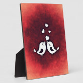 Tortelduifjes Fotoplaat (Zijkant)