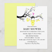 Tortelduifjes | genderneutraal Baby shower Kaart (Voorkant / Achterkant)