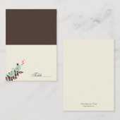 Tortelduifjes Gevouwen Plaats Kaarten Plaatskaartje (Voorkant / Achterkant)