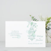 Tortelduifjes groen weddenschap (Staand voorkant)