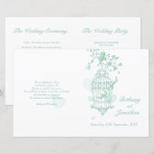 Tortelduifjes groen weddenschap (Voorkant / Achterkant)