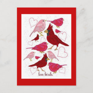 Tortelduifjes Hearts Happy Valentine's Day Briefka Feestdagenkaart