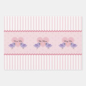 Tortelduifjes Hearts Valentijn Inpakpapier Vel (Voorkant)