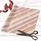 Tortelduifjes Het Patroon van de Valentijn van het Cadeaupapier