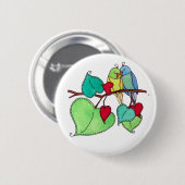 TORTELDUIFJES II RONDE BUTTON 5,7 CM (Voorkant /achterkant)