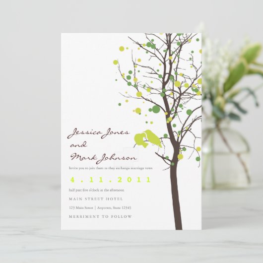 Tortelduifjes in de poolpuntstructuur kaart (Staand voorkant)