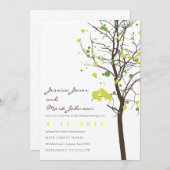 Tortelduifjes in de poolpuntstructuur kaart (Voorkant / Achterkant)