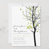 Tortelduifjes in de poolpuntstructuur kaart (Voorkant)