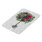 Tortelduifjes in een boom magneet (Linkerzijde)