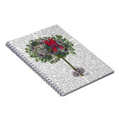 Tortelduifjes in een boom notitieboek (Rechterzijde)