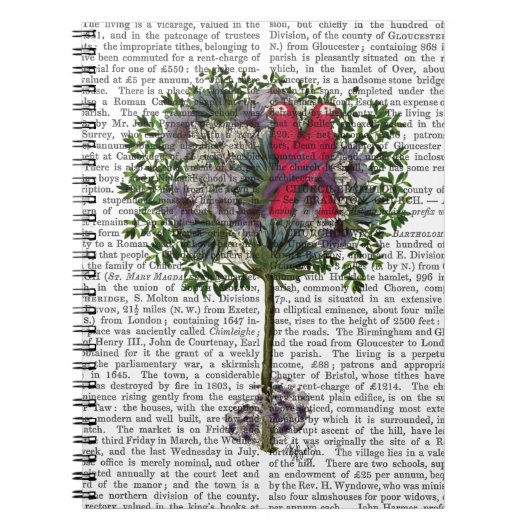 Tortelduifjes in een boom notitieboek (Voorkant)