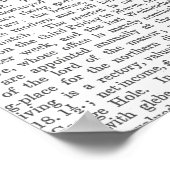 Tortelduifjes in een boom poster (Hoek)