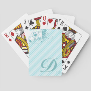 Tortelduifjes Initiaal Afspeelkaarten Pokerkaarten