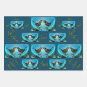 Tortelduifjes - inpakpapier vel (Voorkant 3)