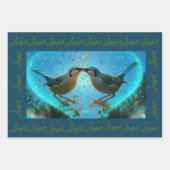 Tortelduifjes - inpakpapier vel (Voorkant 2)