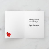 Tortelduifjes Jubileum Card Feestdagen Kaart (Binnen)