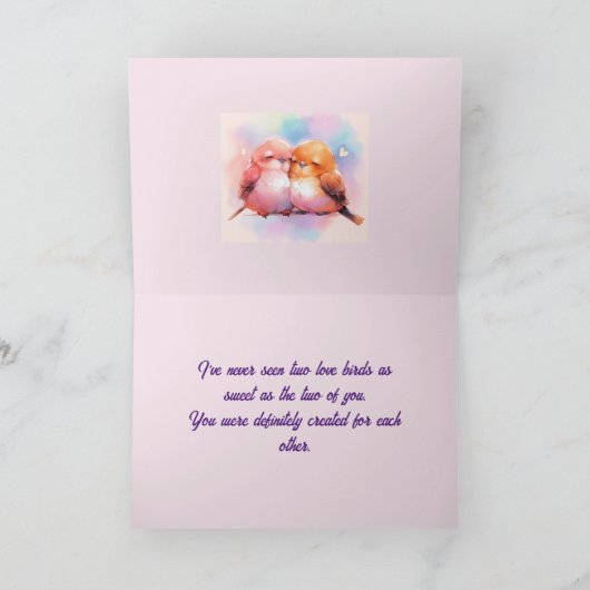 TORTELDUIFJES JUBILEUM KAART (Binnen)