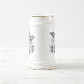 Tortelduifjes kleding en geschenken Bierpul (Center)