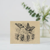  Tortelduifjes kleding en geschenken Briefkaart (Staand voorkant)