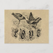  Tortelduifjes kleding en geschenken Briefkaart (Voorkant)