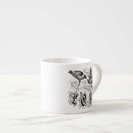  Tortelduifjes kleding en geschenken Espresso Kop (Voorkant rechts)