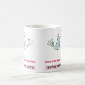 tortelduifjes koffiemok (Center)