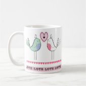 tortelduifjes koffiemok (Links)