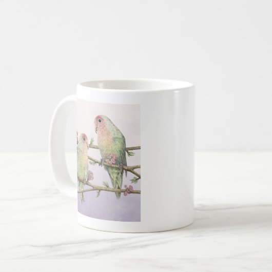 Tortelduifjes Koffiemok (Voorkant links)