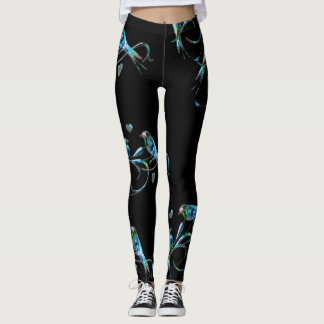 Tortelduifjes Leggings in zwart